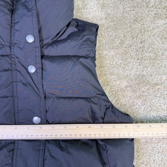 Old Navy Puffer Vest Womens XS Gray Fleece Lined Quilted Winter Layer Cozy F268 - Picture 7 of 9